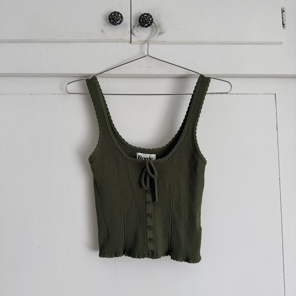 Rouje Tops - Rouje Tosca Tank Top - Green